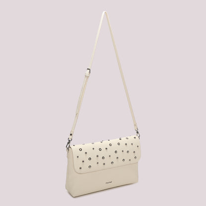 BORSA A BUSTA CON BORCHIE E OCCHIELLI