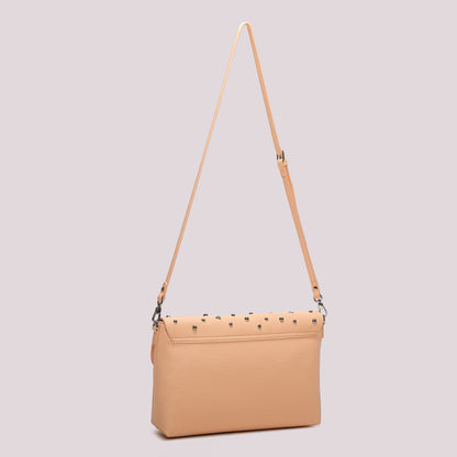 BORSA A BUSTA CON BORCHIE E OCCHIELLI