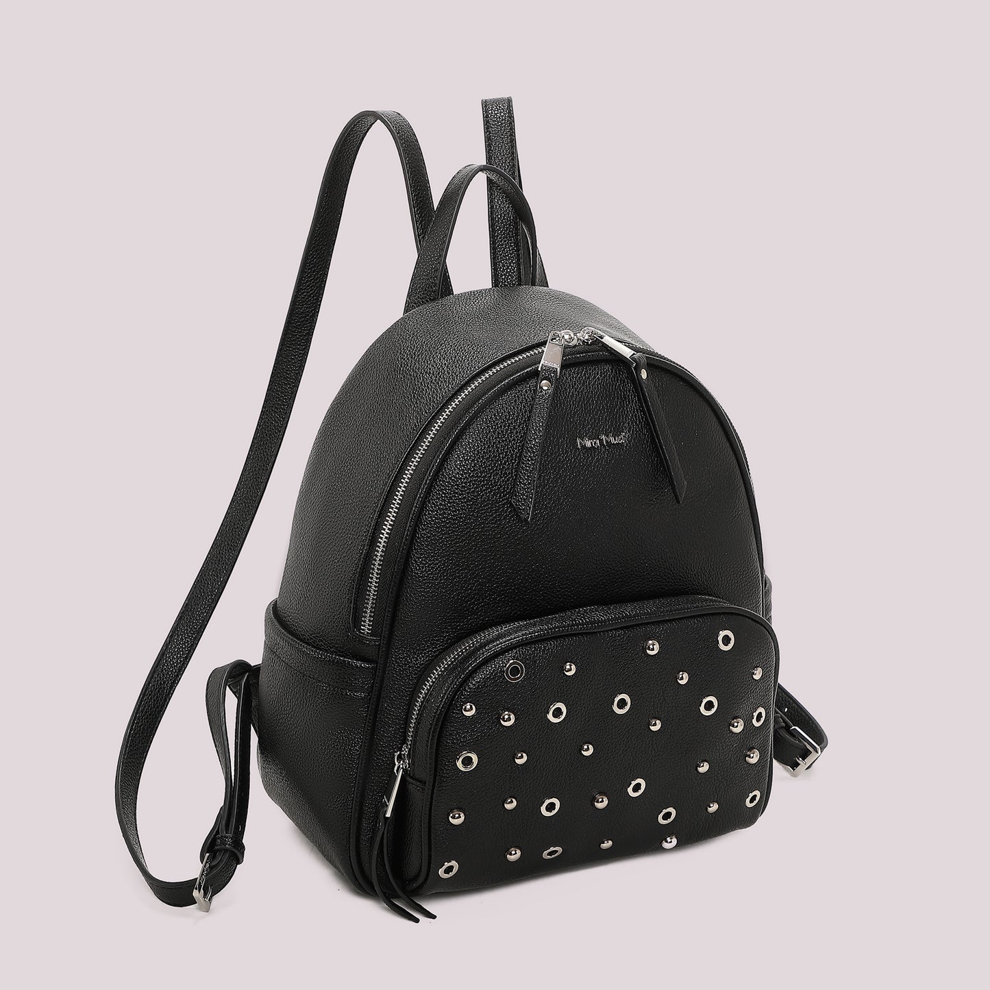 ZAINO CON BORCHIE E OCCHIELLI