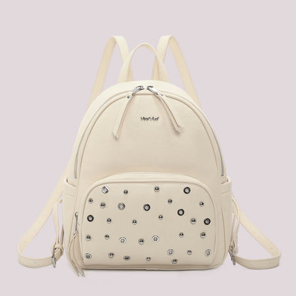 ZAINO CON BORCHIE E OCCHIELLI