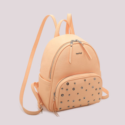 ZAINO CON BORCHIE E OCCHIELLI