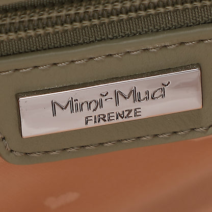 BORSA A SPALLA CON PATTA E CANVAS