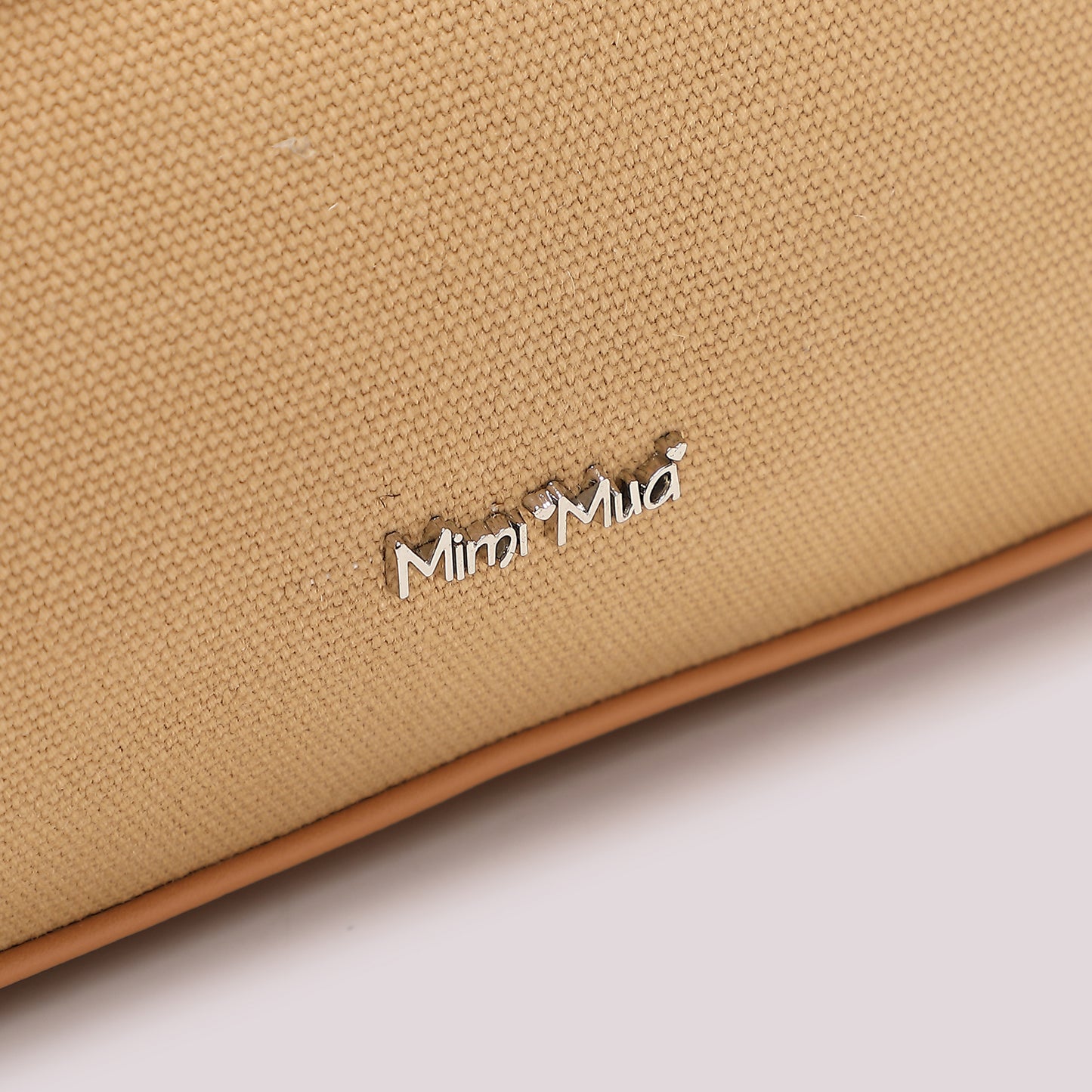 BORSA BAULETTO CON PATTA E CANVAS