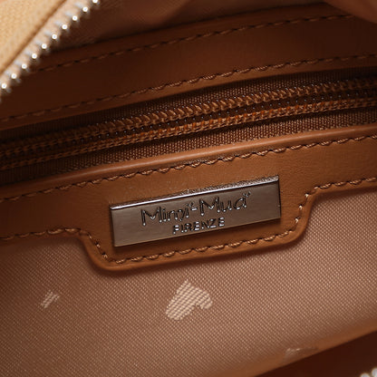 BORSA BAULETTO CON PATTA E CANVAS