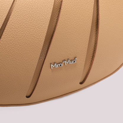 BORSA HOBO CON TAGLI DIAGONALI