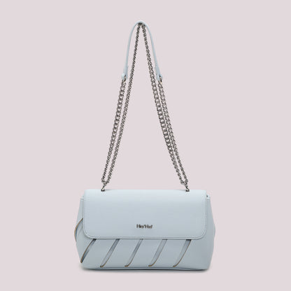 BORSA A TRACOLLA CON TAGLI DIAGONALI