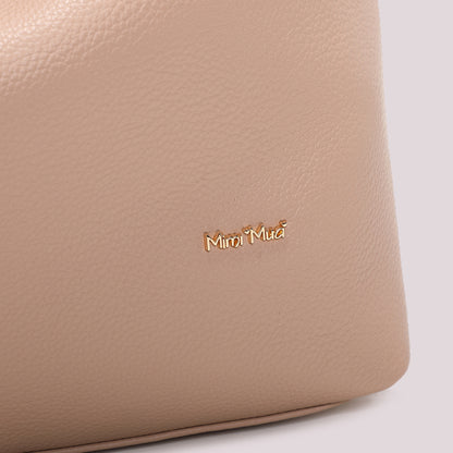 BORSA A SPALLA CON CATENA SUL MANICO