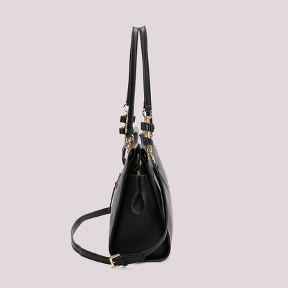 BORSA A SPALLA CON CATENA SUI MANICI