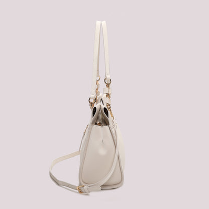 BORSA A SPALLA CON CATENA SUI MANICI