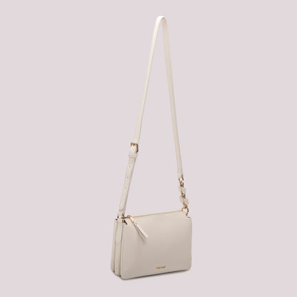 BORSA A TRACOLLA CON CATENA SUL MANICO