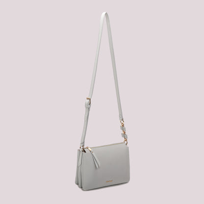 BORSA A TRACOLLA CON CATENA SUL MANICO