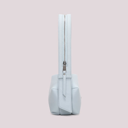 BORSA A SPALLA CON DETTAGLIO ZIP SUL MANICO