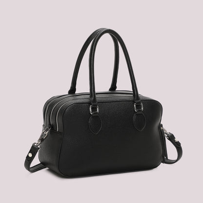 BORSA A SPALLA CON 3 ZIP E BORSINA IN MINIATURA