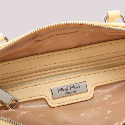 BORSA A SPALLA CON 3 ZIP E BORSINA IN MINIATURA