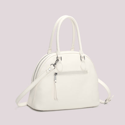 BORSA A SPALLA CON 2 ZIP E BORSINA IN MINIATURA