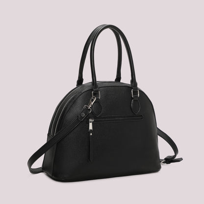 BORSA A SPALLA CON 2 ZIP E BORSINA IN MINIATURA