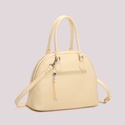 BORSA A SPALLA CON 2 ZIP E BORSINA IN MINIATURA