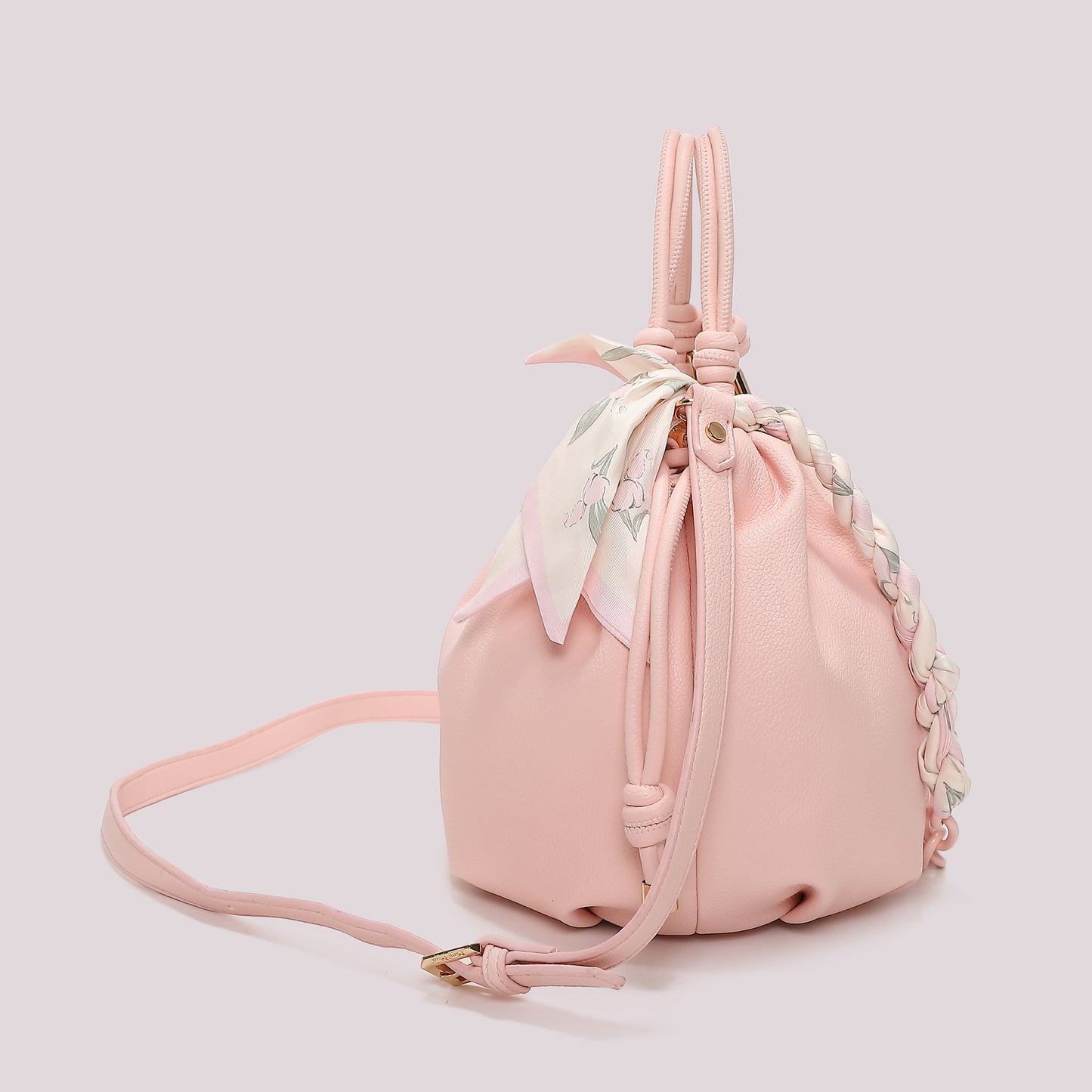 BORSA A MANO CON FOULARD