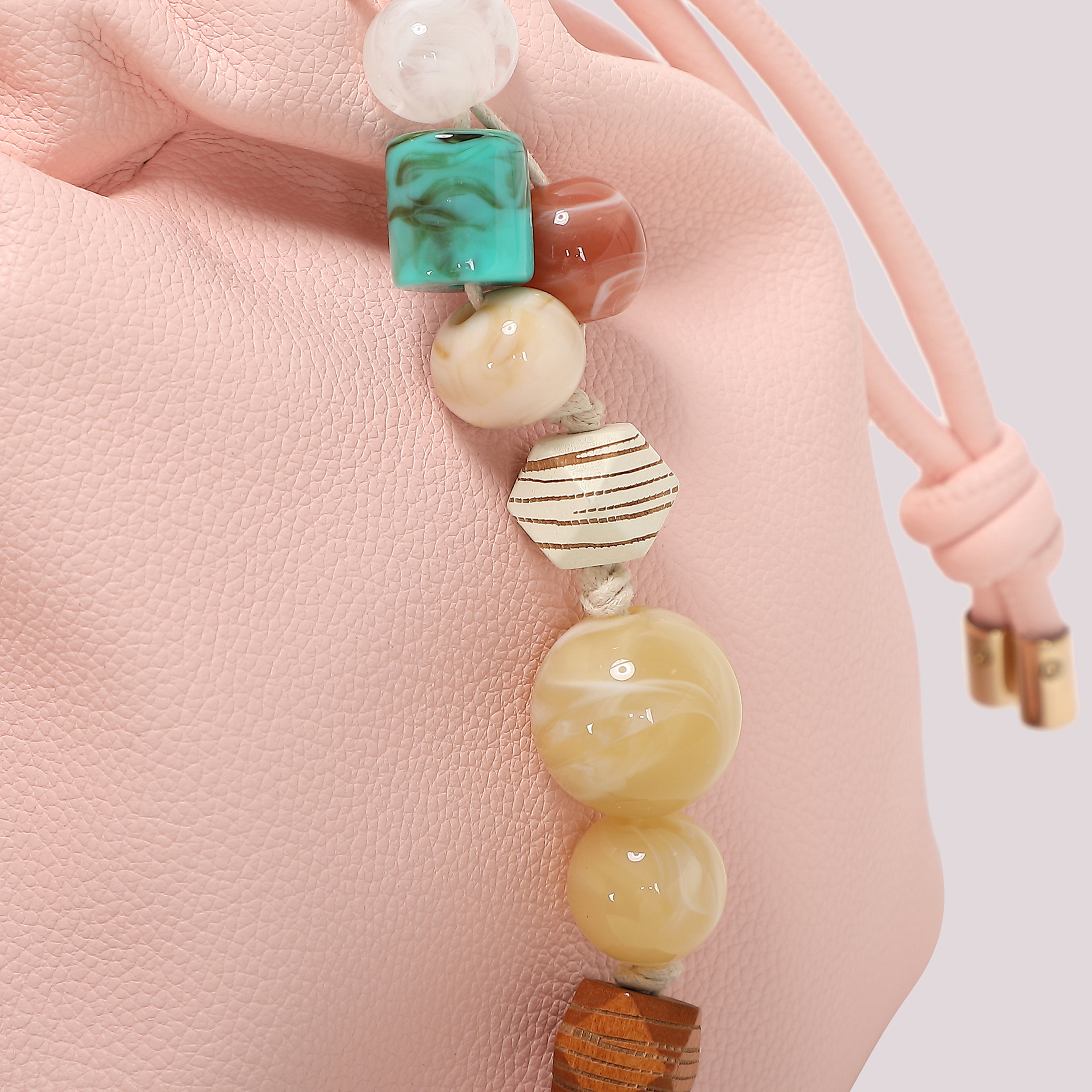 BORSA A MANO CON FOULARD