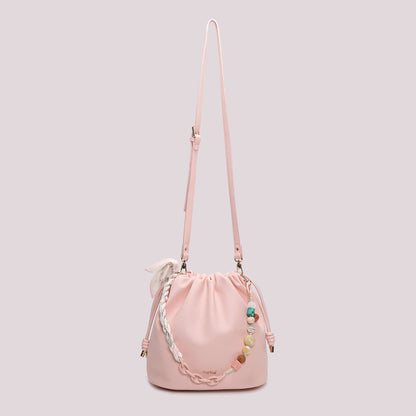 BORSA A SPALLA CON FOULARD