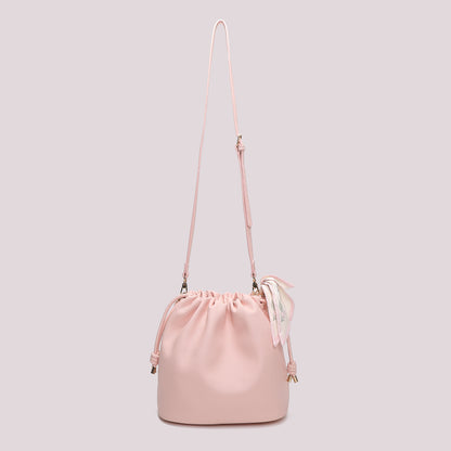 BORSA A SPALLA CON FOULARD