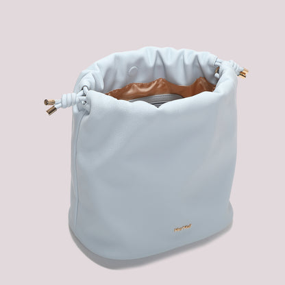 BORSA A SPALLA CON FOULARD