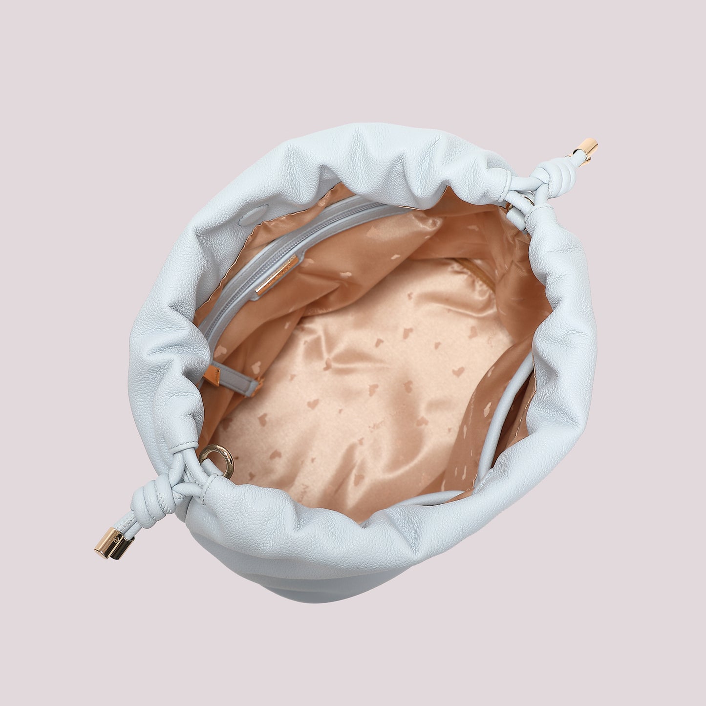 BORSA A SPALLA CON FOULARD