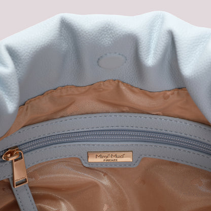 BORSA A SPALLA CON FOULARD