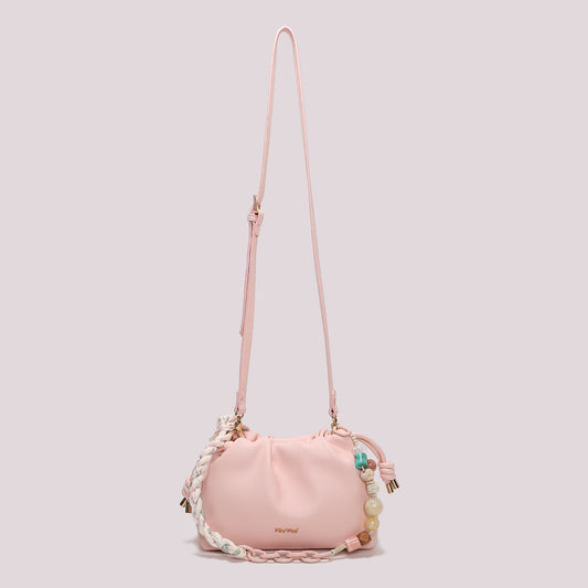 BORSA A TRACOLLA CON FOULARD