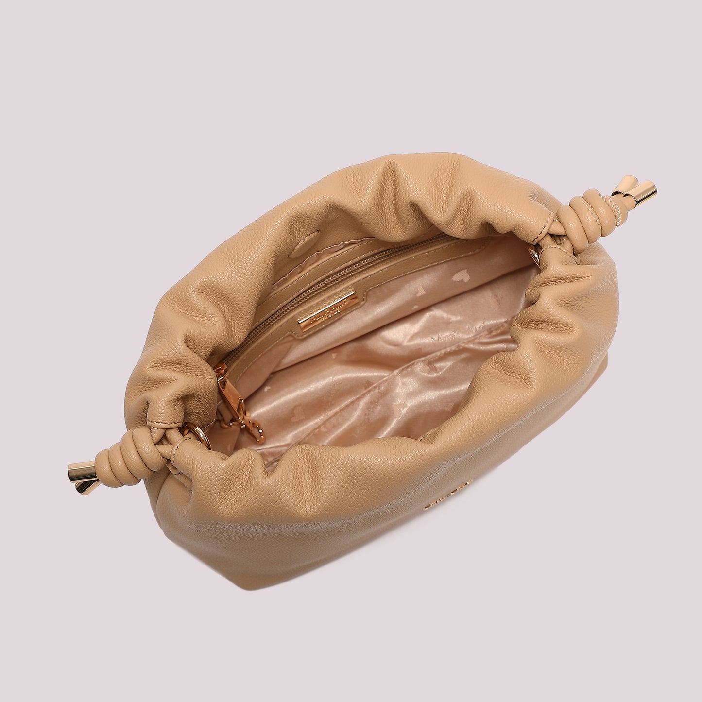 BORSA A TRACOLLA CON FOULARD