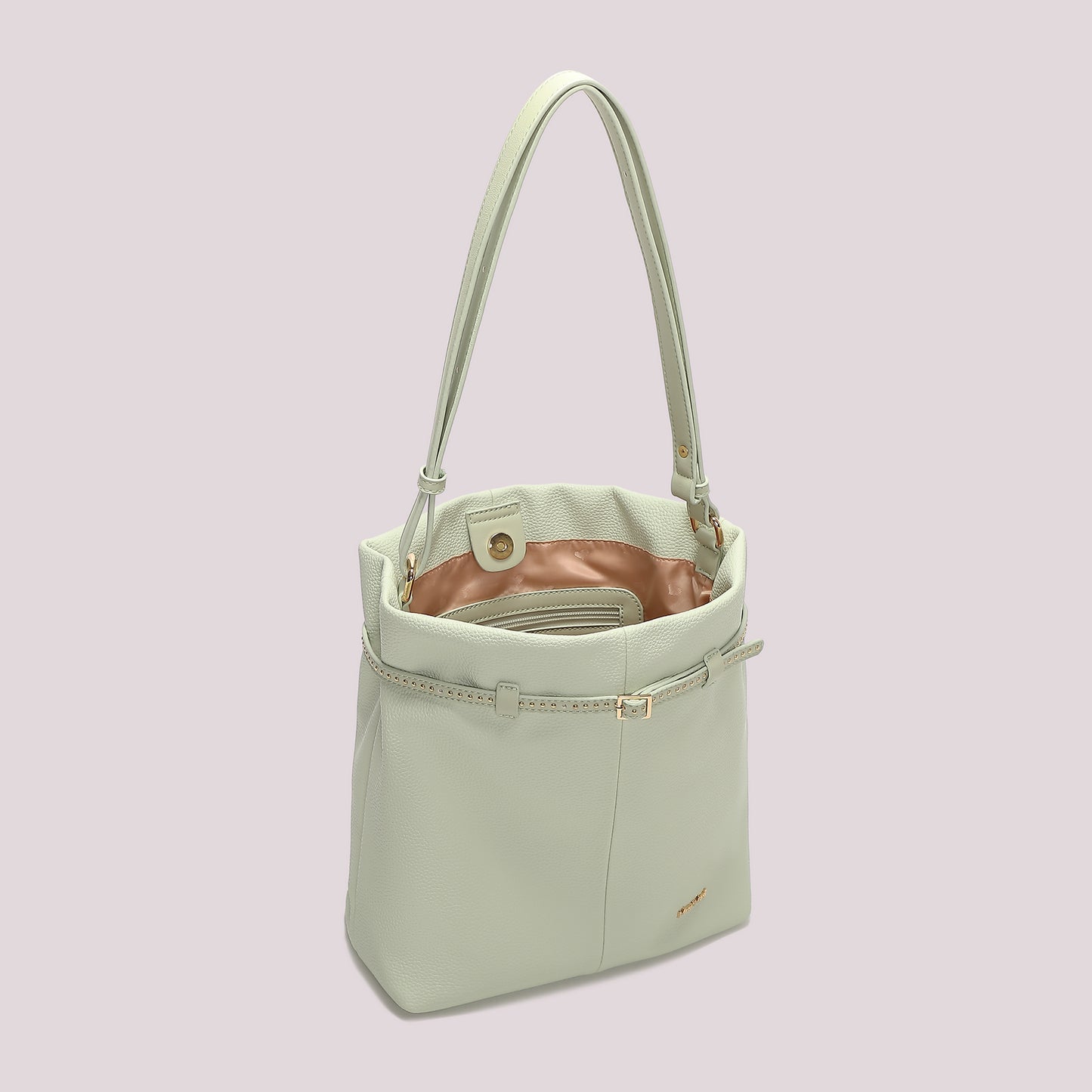 BORSA A SPALLA CON CINTURINO