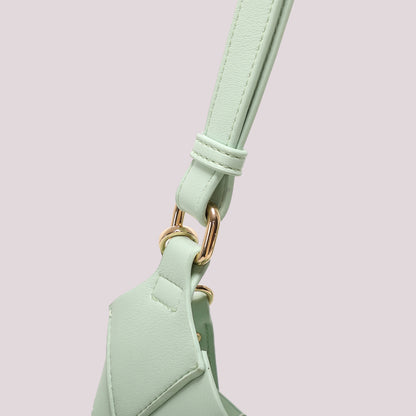 BORSA A SPALLA CON MOTIVO TRAFORATO