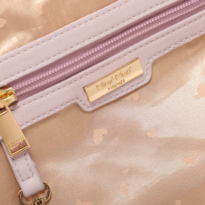 BORSA A TRACOLLA CON MOTIVO TRAFORATO