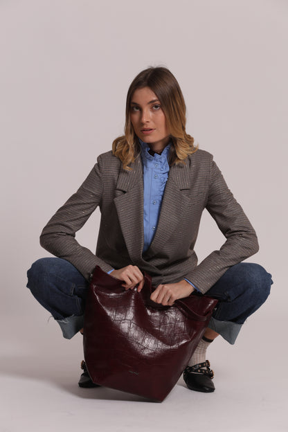 BORSA A SACCA EFFETTO COCCO