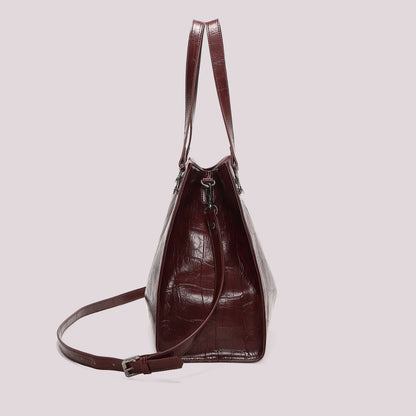 BORSA SHOPPING EFFETTO COCCO
