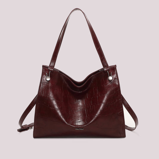 BORSA SHOPPING EFFETTO COCCO