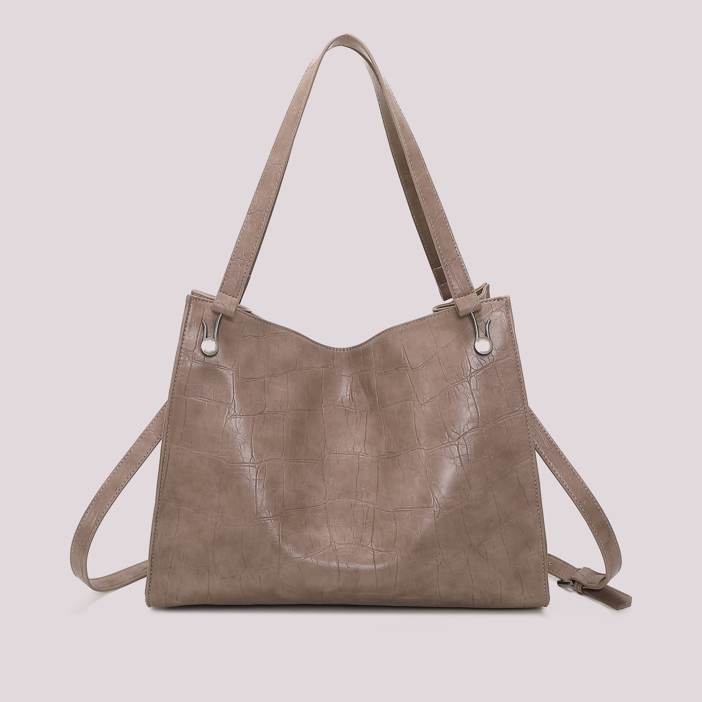 BORSA SHOPPING EFFETTO COCCO