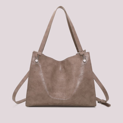 BORSA SHOPPING EFFETTO COCCO