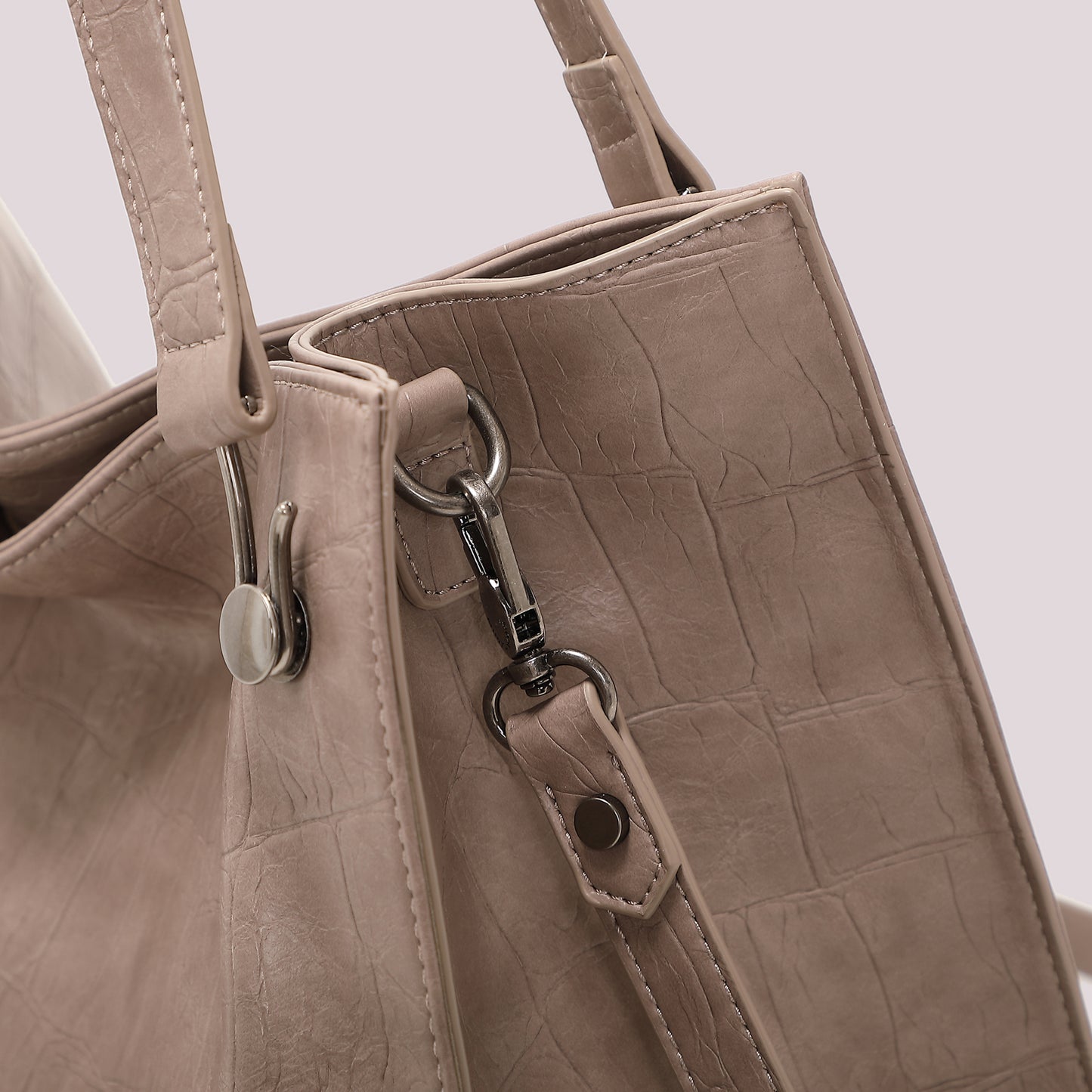 BORSA SHOPPING EFFETTO COCCO