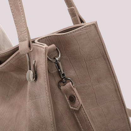 BORSA SHOPPING EFFETTO COCCO