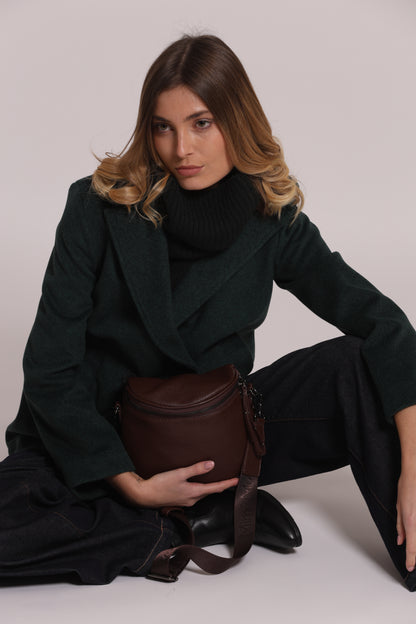 BORSA MARSUPIO CON TRACOLLA LOGATA