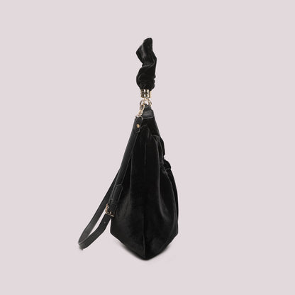 BORSA A SACCA IN VELLUTO