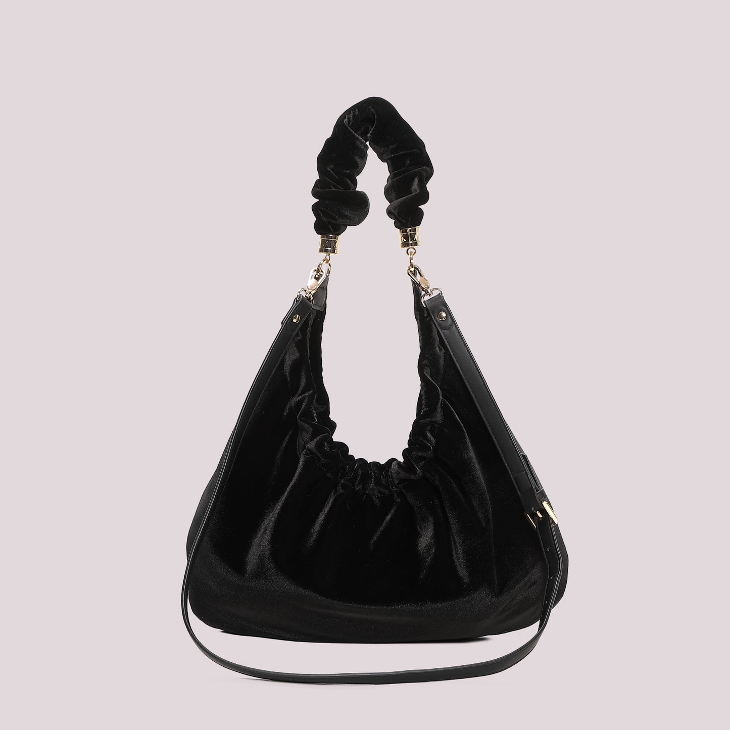 BORSA A SACCA IN VELLUTO