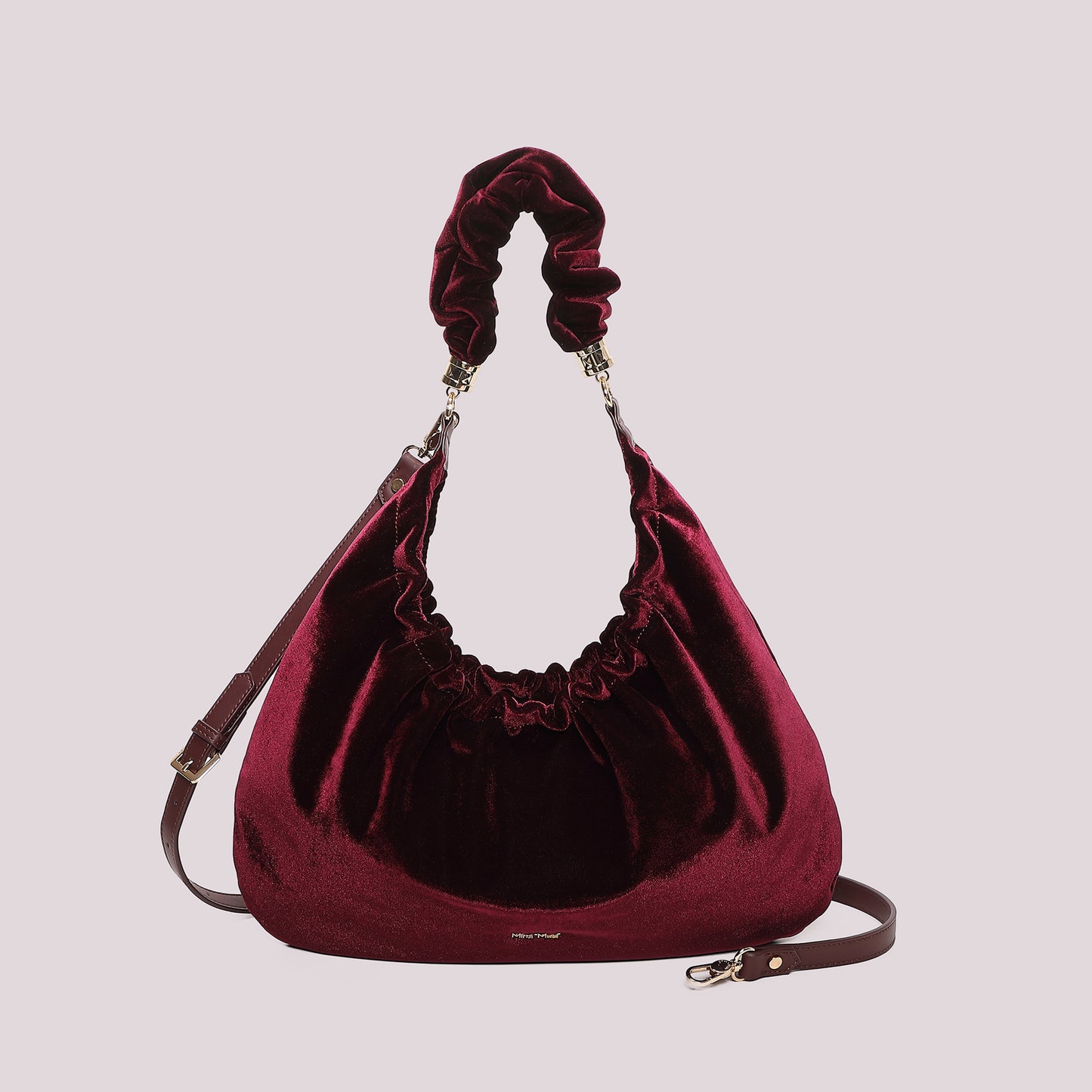 BORSA A SACCA IN VELLUTO