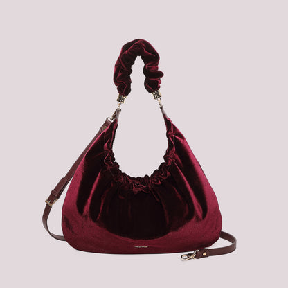 BORSA A SACCA IN VELLUTO