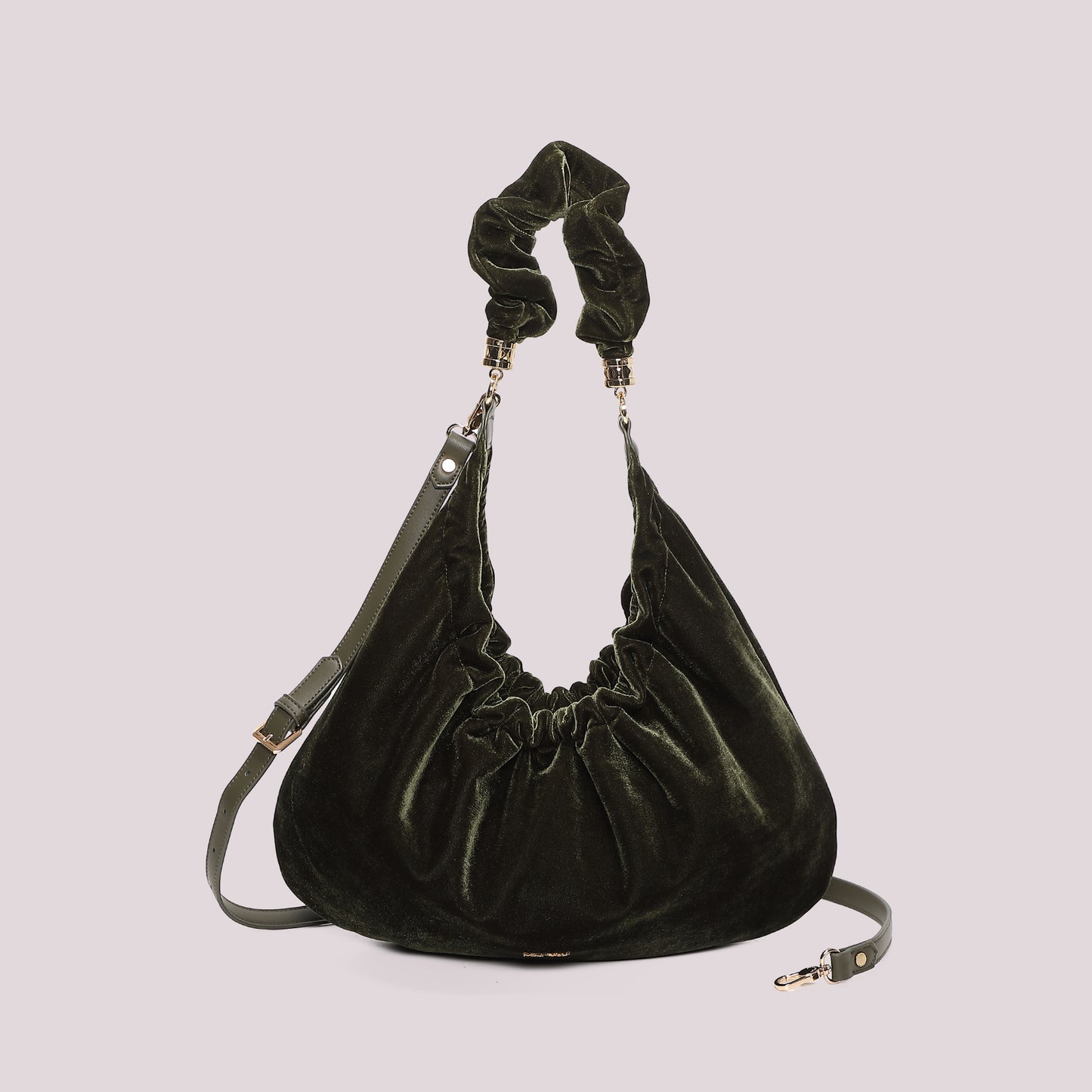BORSA A SACCA IN VELLUTO