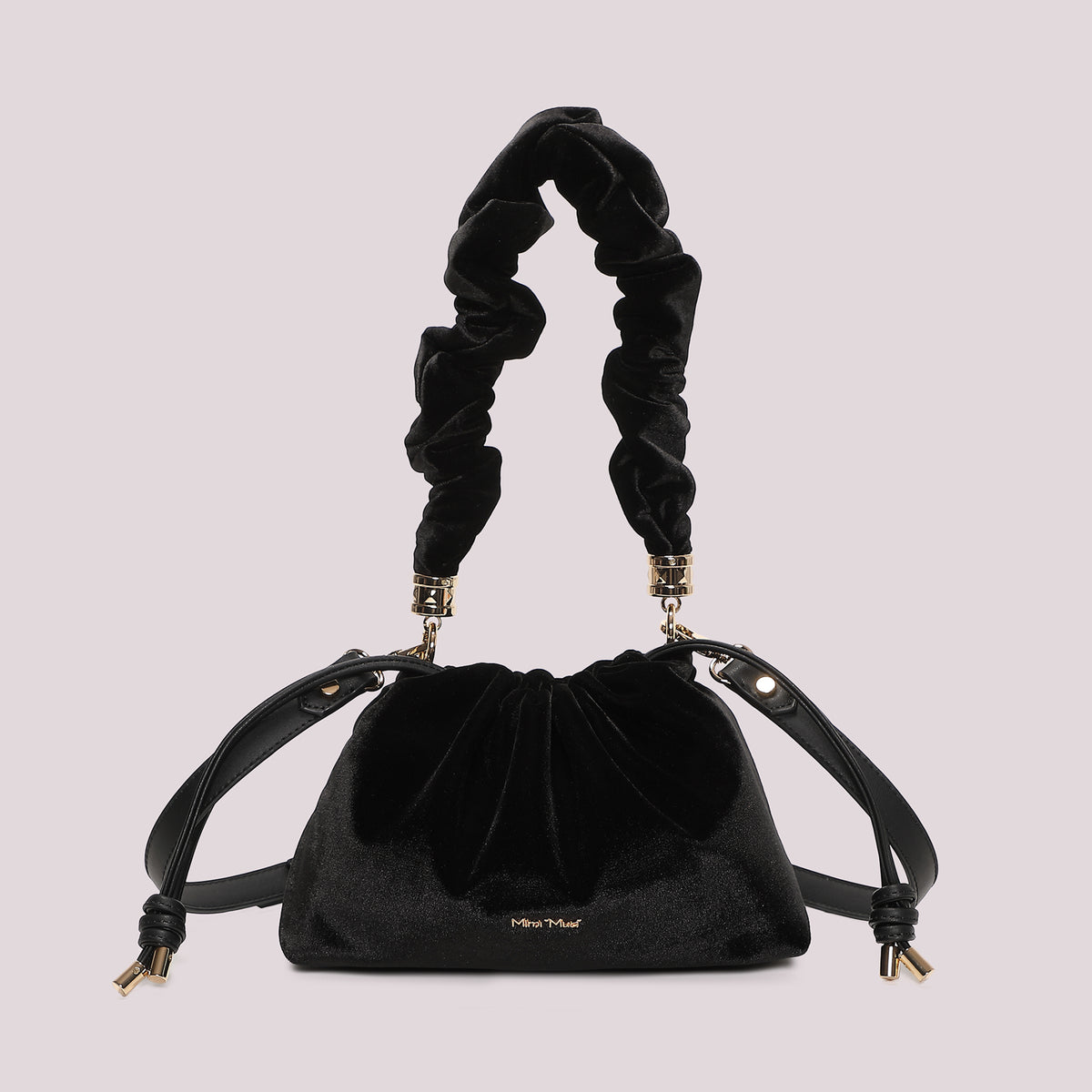 BORSA A SPALLA IN VELLUTO
