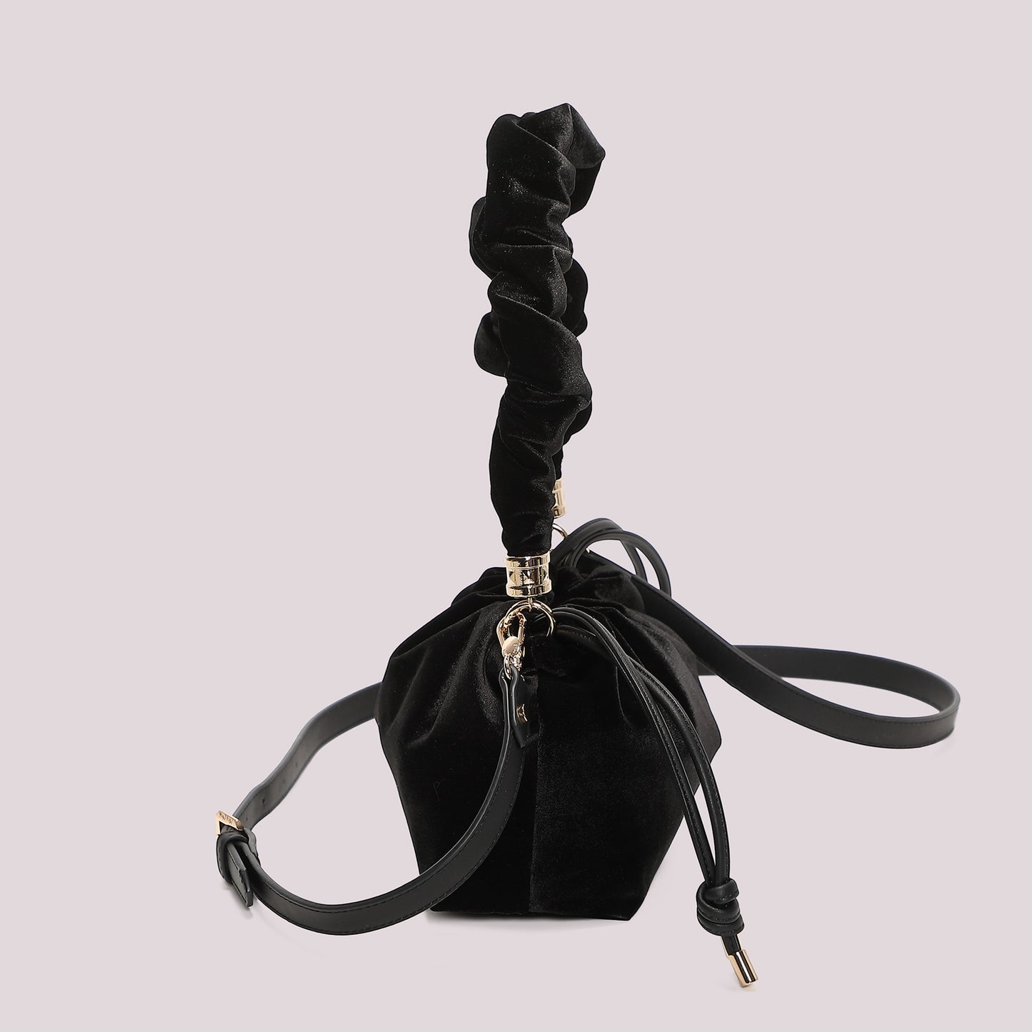 BORSA A SPALLA IN VELLUTO