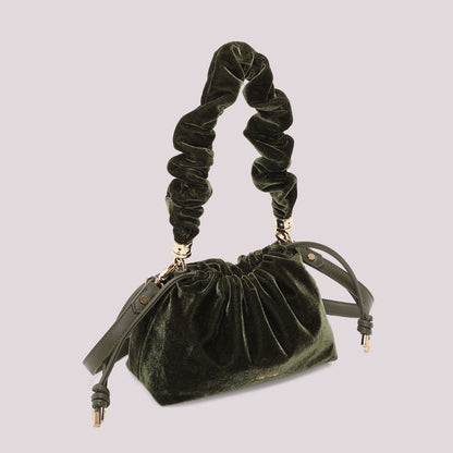 BORSA A SPALLA IN VELLUTO