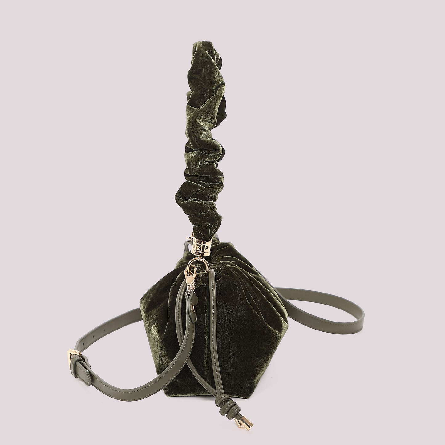 BORSA A SPALLA IN VELLUTO